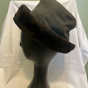 Vintage Oleg Cassini Faux Fur Hat